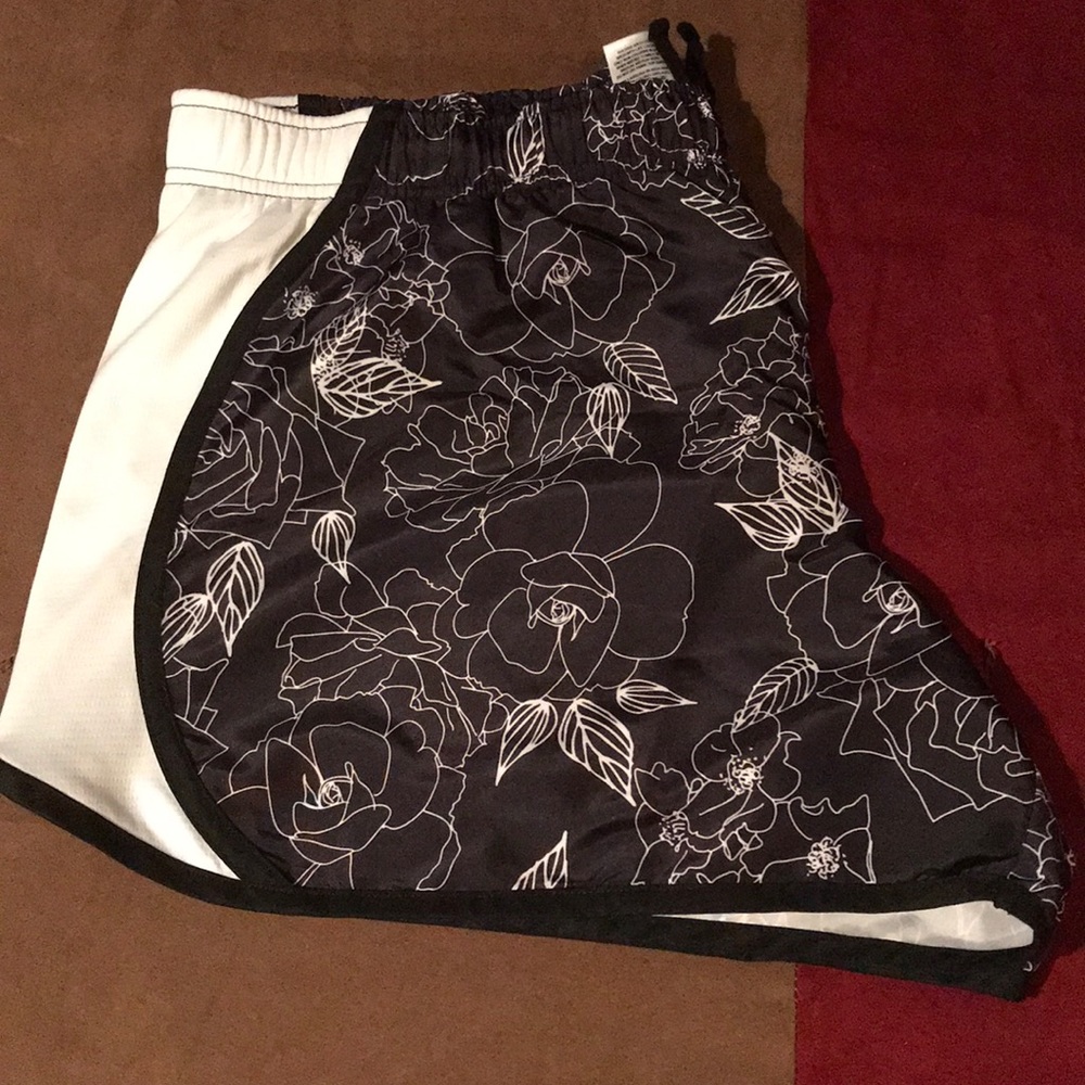 Floral short with built in panty!