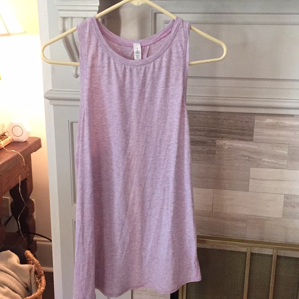 Lululemon swing back open tank
