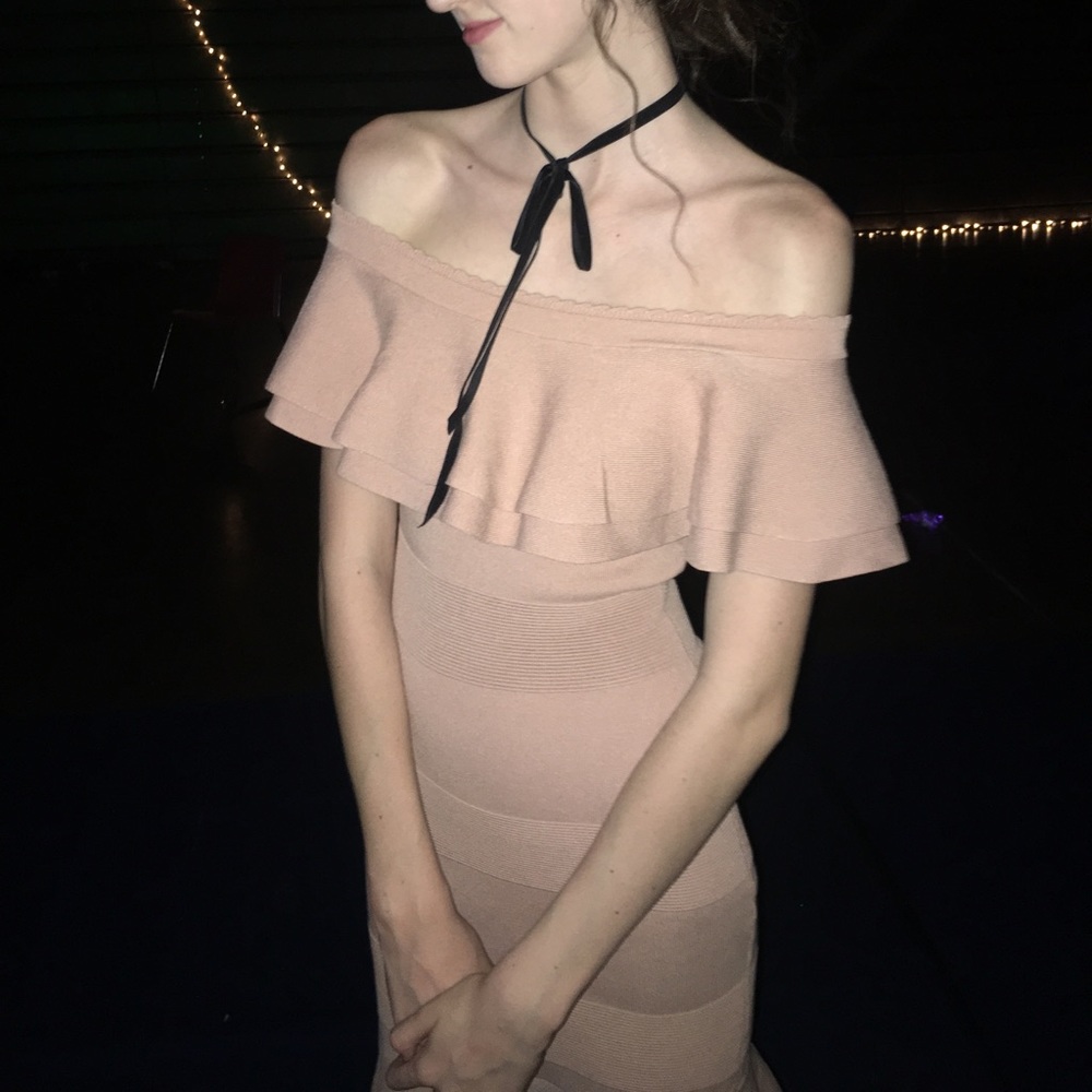 Pink dress