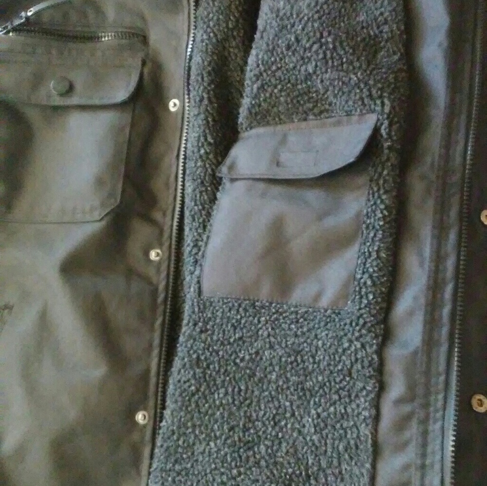Hood button up and zipper jacket