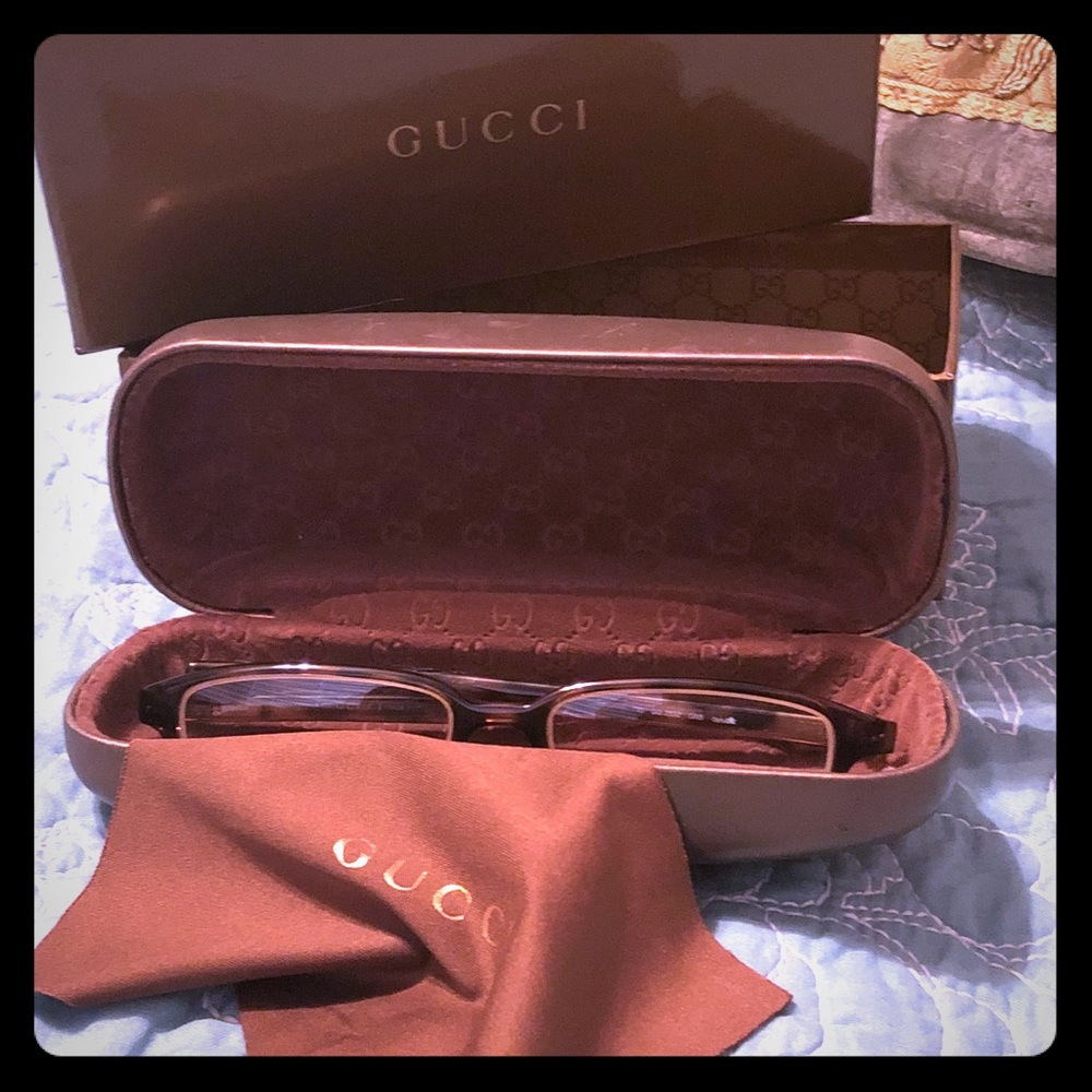 💯❤️AUTHENTIC❤️GUCCI FRAMES Tortoise shell readers