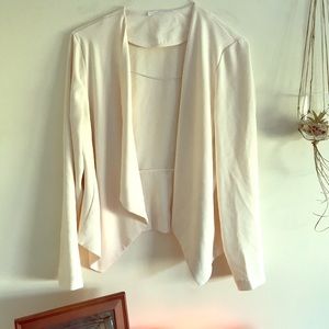 NWOT Lush Cream Flyaway Blazer Nordstrom