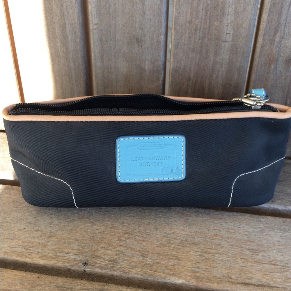Coach pencil/cosmetic Case
