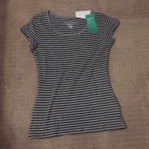 H&M Short sleeve striped shirt