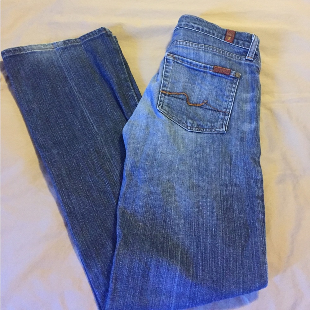 7 for all Mankind bootleg much loved jeans