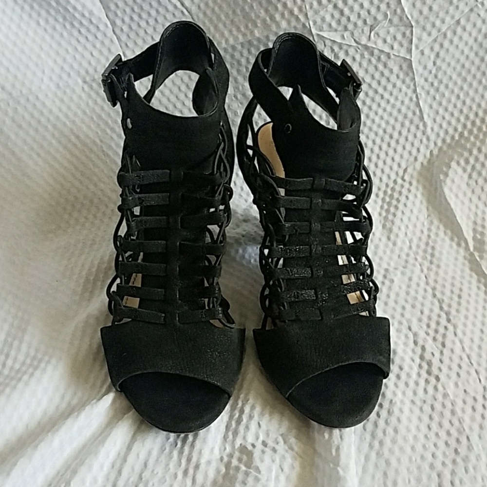 Vince Camuto Evel Leather Heels