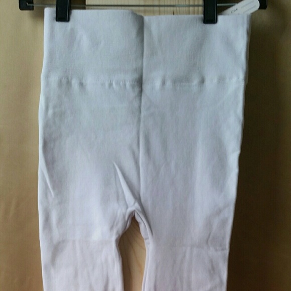 Silver Juniors Women's White w/ Gold Leggings - Picture 5 of 5