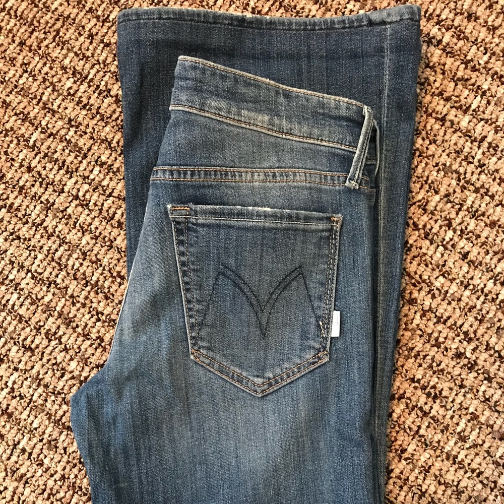Mother (Wilder) Medium Kitty jeans 28 X 30