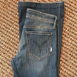 Mother (Wilder) Medium Kitty jeans 28 X 30