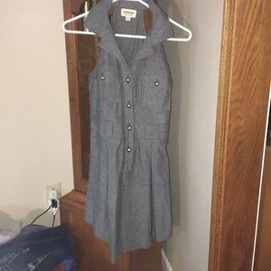 Brand new Derek heart collared sleeveless dress