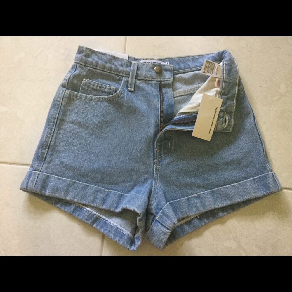 American Apparel highwaisted shorts