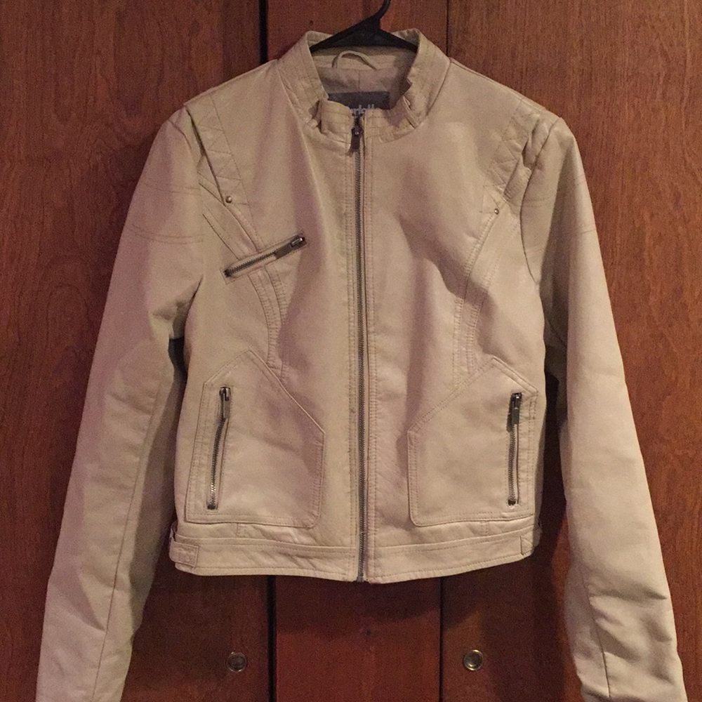 Leather jacket (not real leather)