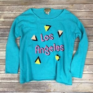 WILDFOX White Label Los Angeles Knitted Sweater