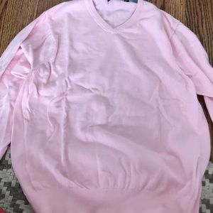 pink sweater