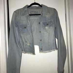 Cropped Jean jacket