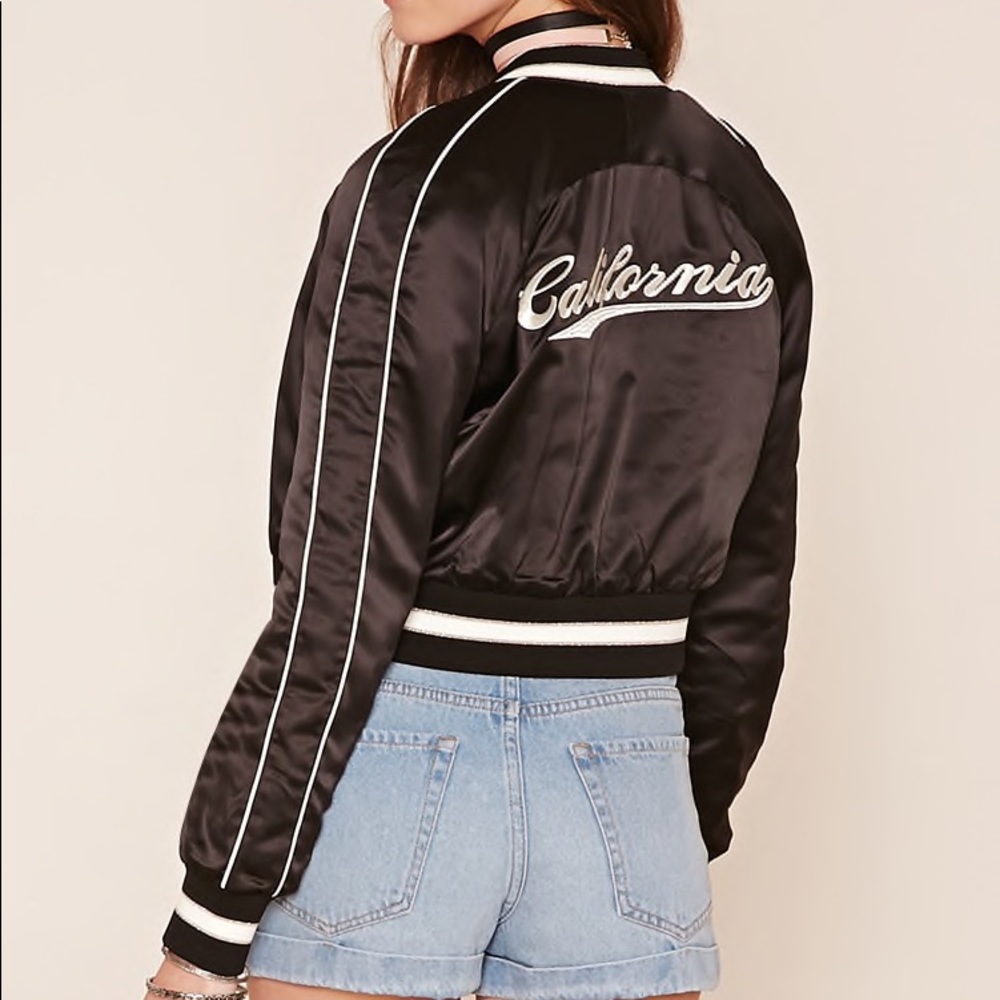 Forever 21 California Bomber Jacket