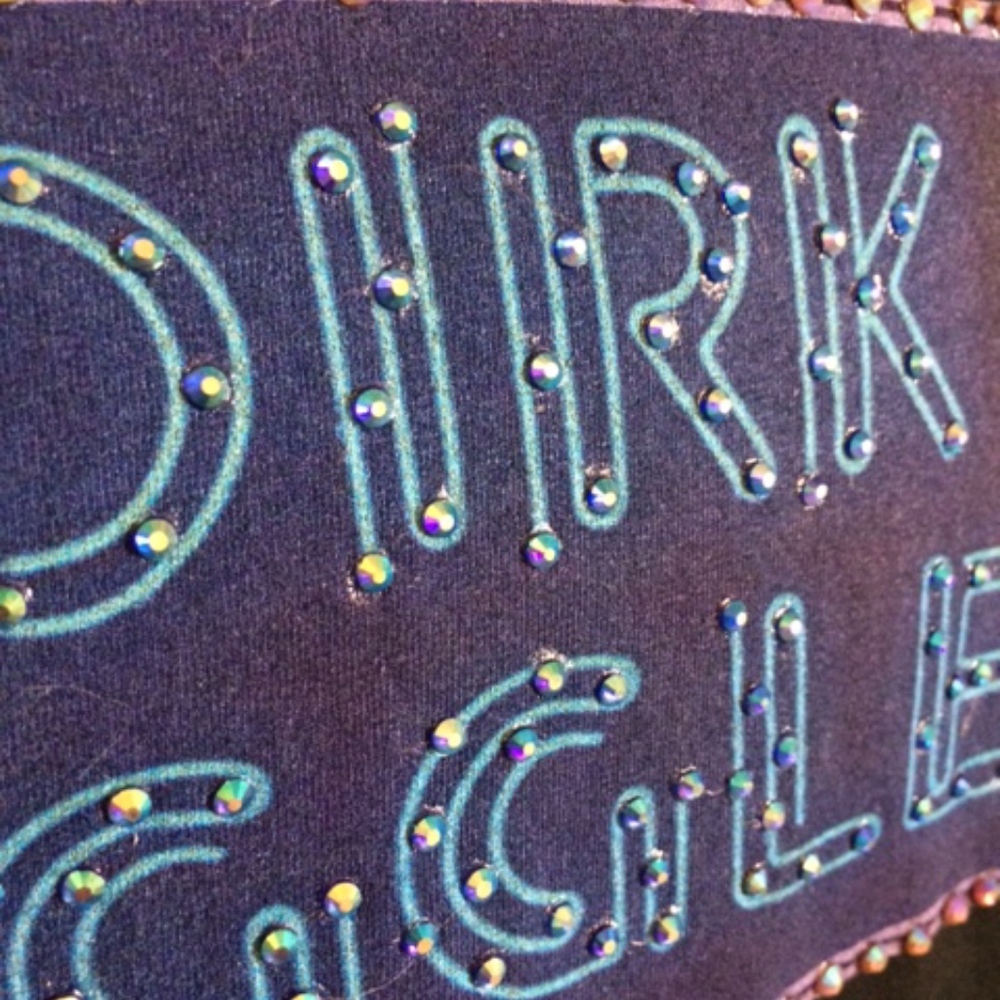 *SOLD!* "Dirk Diggler" embellished T-shirt, Mens L - Picture 3 of 3