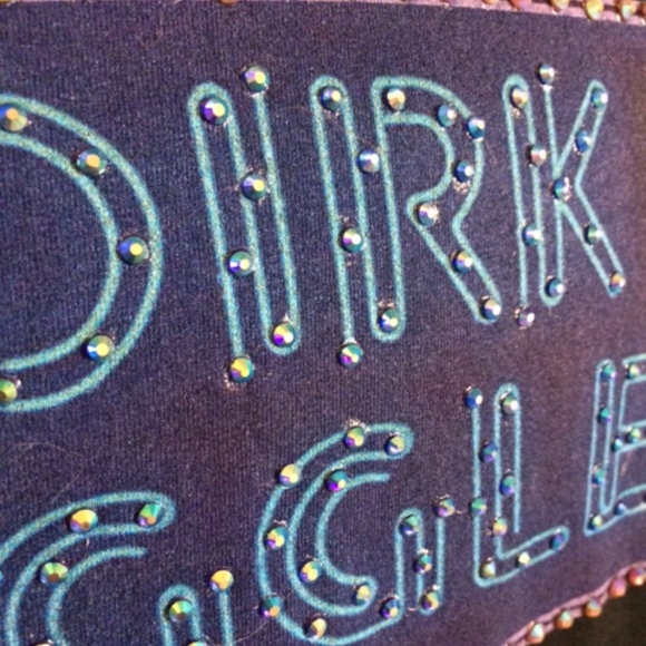 *SOLD!* "Dirk Diggler" embellished T-shirt, Mens L - Picture 3 of 3