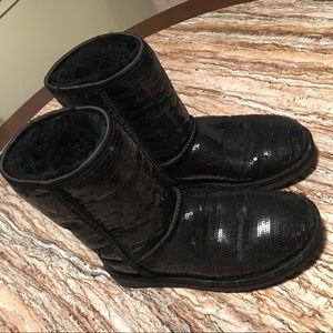 sequin uggs