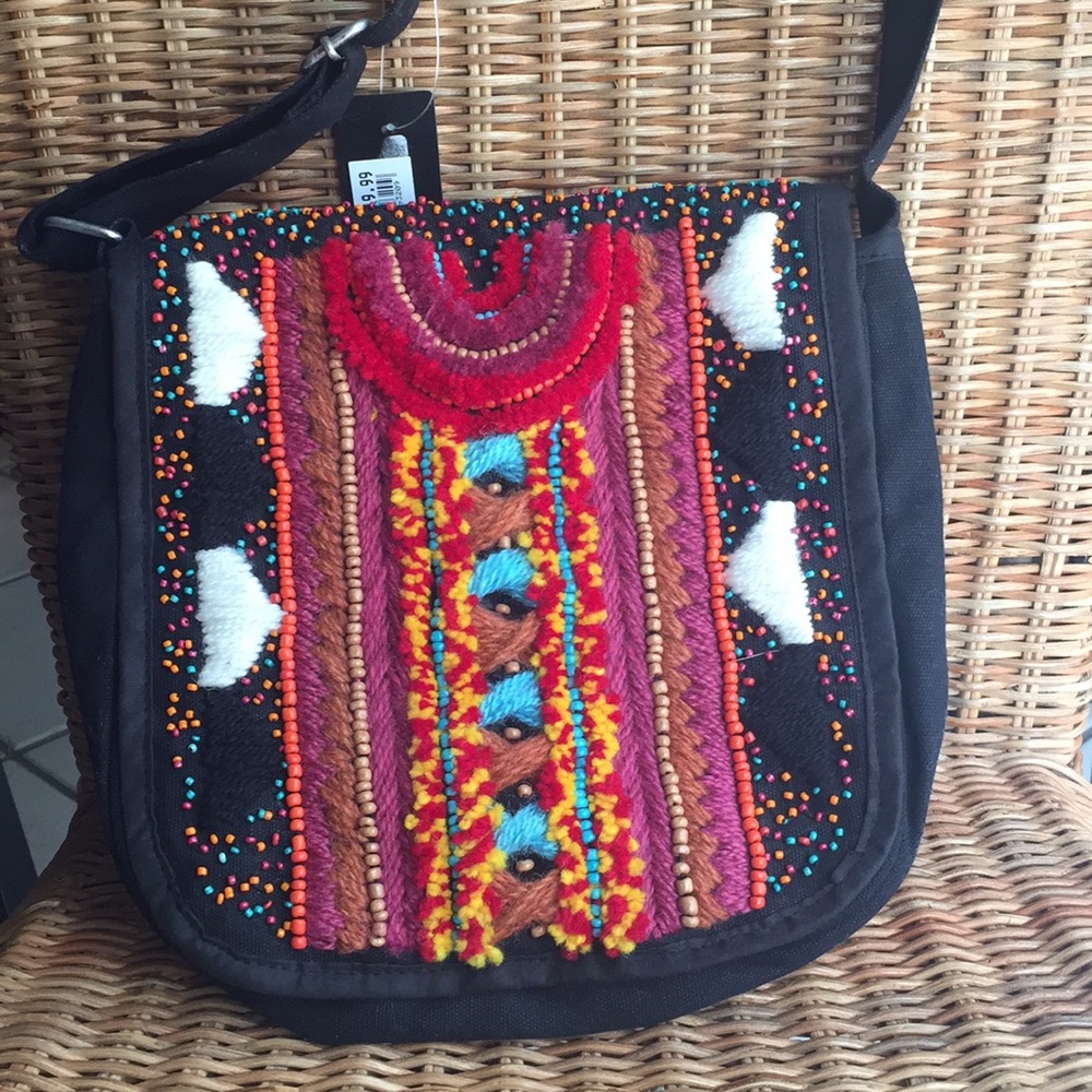 Brand New boho chic crossbody purse