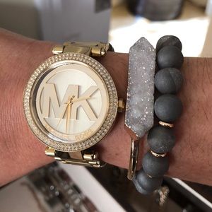 Michael Kordell gold tone watch!