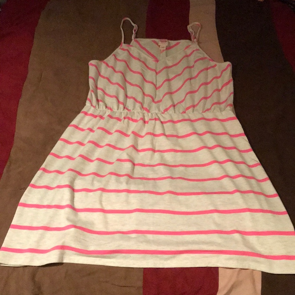 Striped spaghetti strap sun dress!