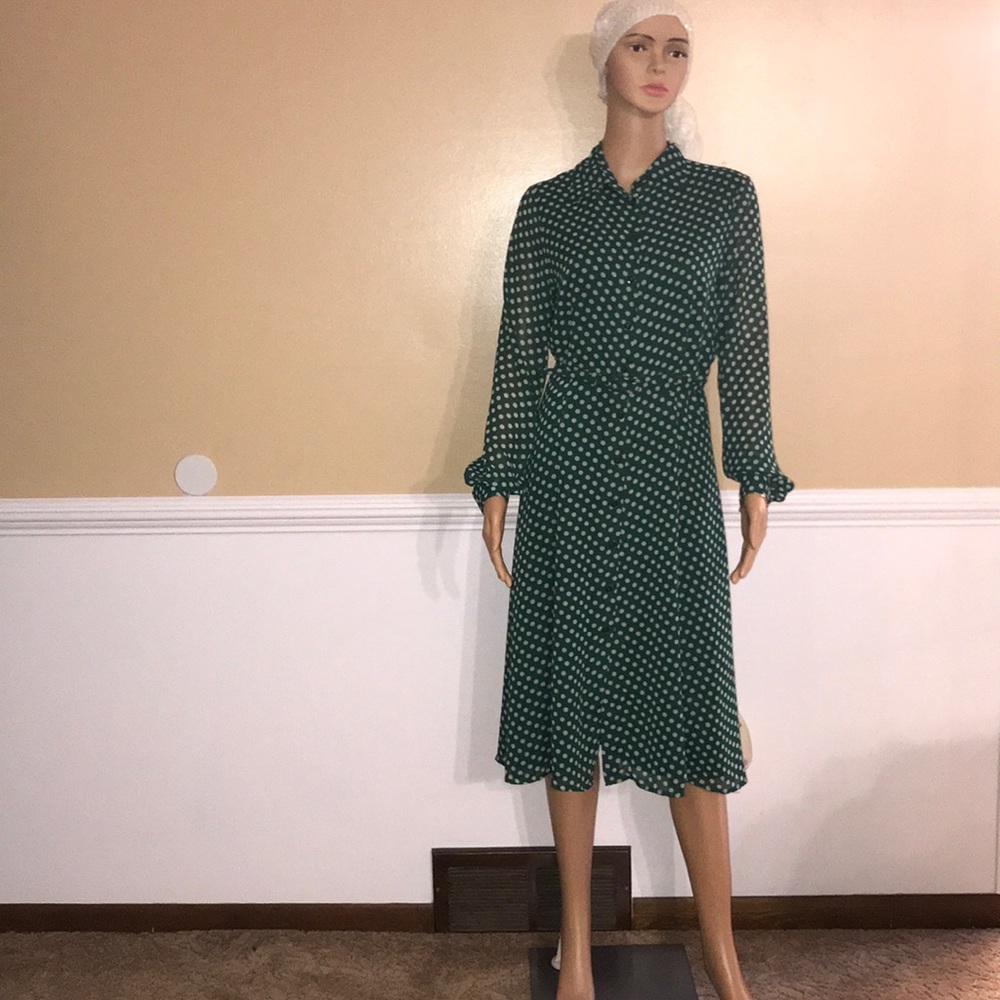 Eva Mendez New York & company gorgeous midi dress