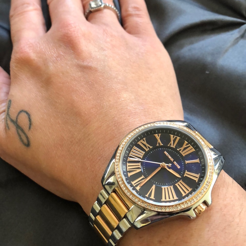 Michael Kors two tone watch!