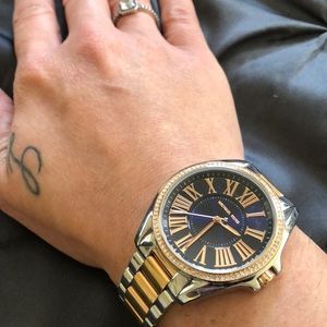 Michael Kors two tone watch!