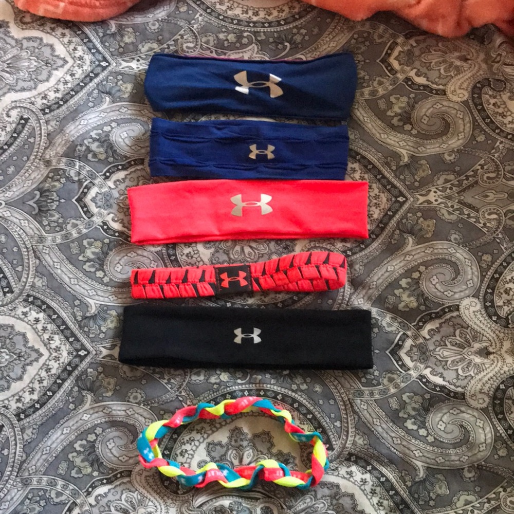 Under Armour Headband Bundle of 6