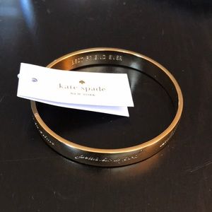 Kate Spade Bridesmaid Idiom Bangle - Gold