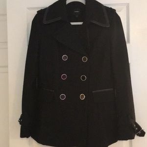 Express Women’s Black Peacoat