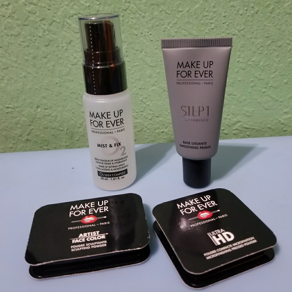 Makeup forever Mist and Primer.
