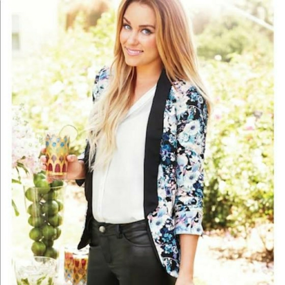 Size 8 LC Flower Blazer