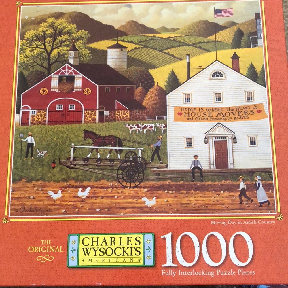 Charles Wysocki’s Collectible Jigsaw Puzzle (1998)