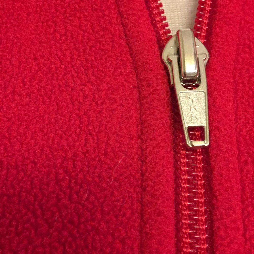 Red Fleece Jacket - Picture 4 of 7