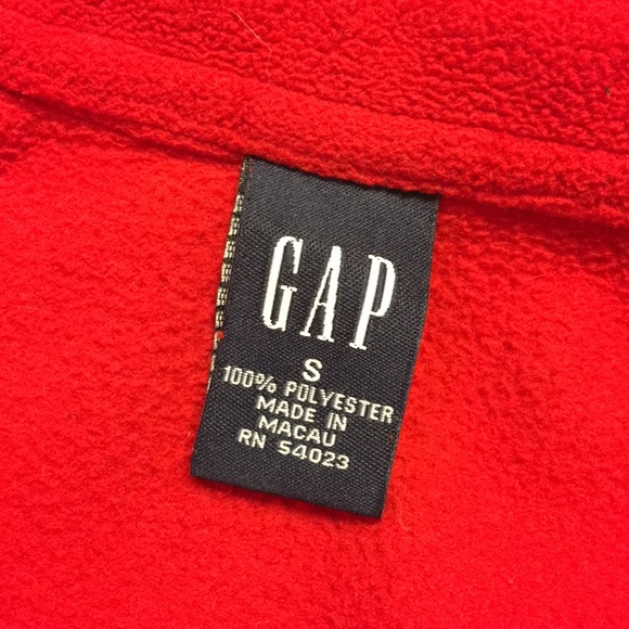 Red Fleece Jacket - Picture 7 of 7