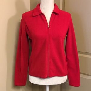 Red Fleece Jacket