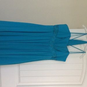 Malibu style/color dress with matching shawl