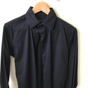 Men's Zara Navy Dress Shirt