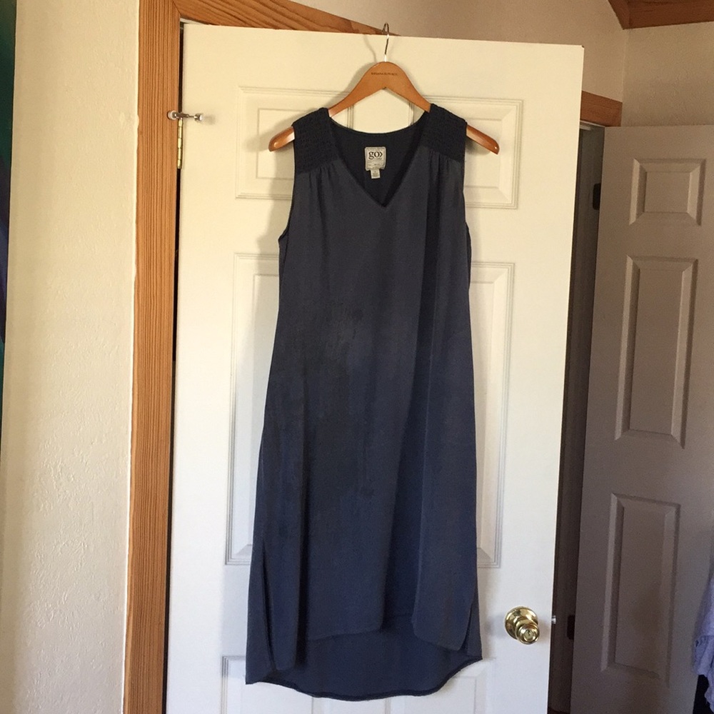 GoSilk Raw Silk dress