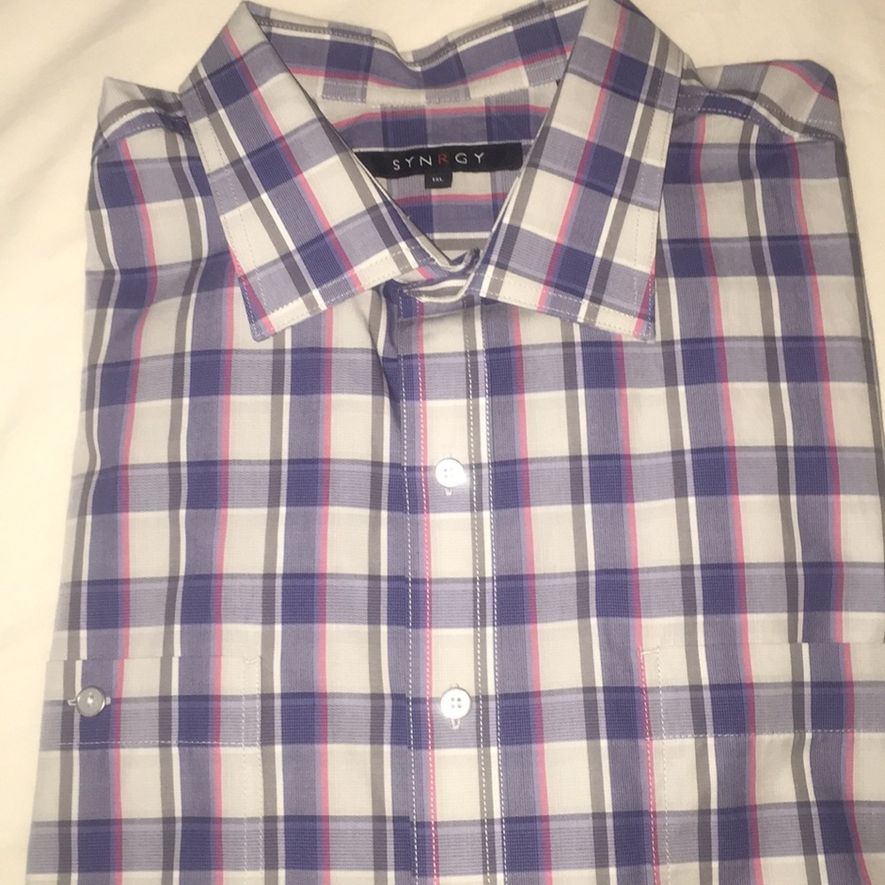 Men’s short sleeve dress shirt