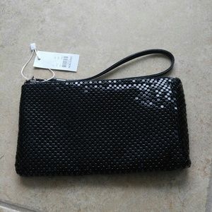 New NY & Co. black wristlet