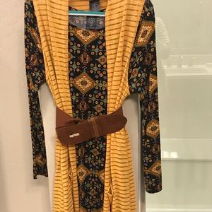 Agnes and Dora heavens eye Navy Earhart vest belt