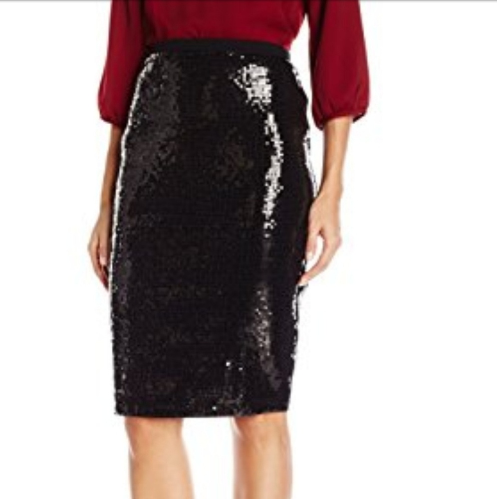 Vince Camuto sequins pencil skirt
