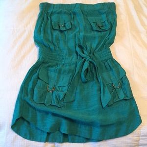 Turquoise poetry romper size medium