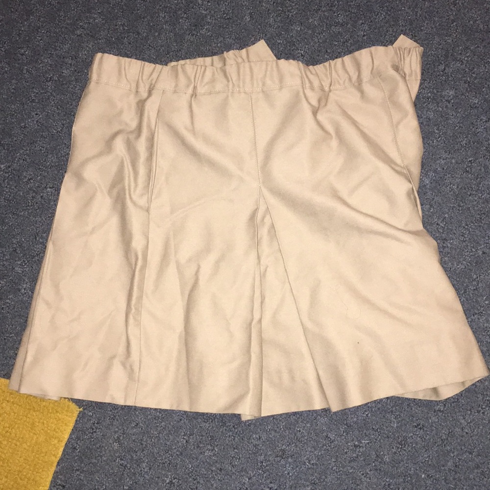 Khaki skort