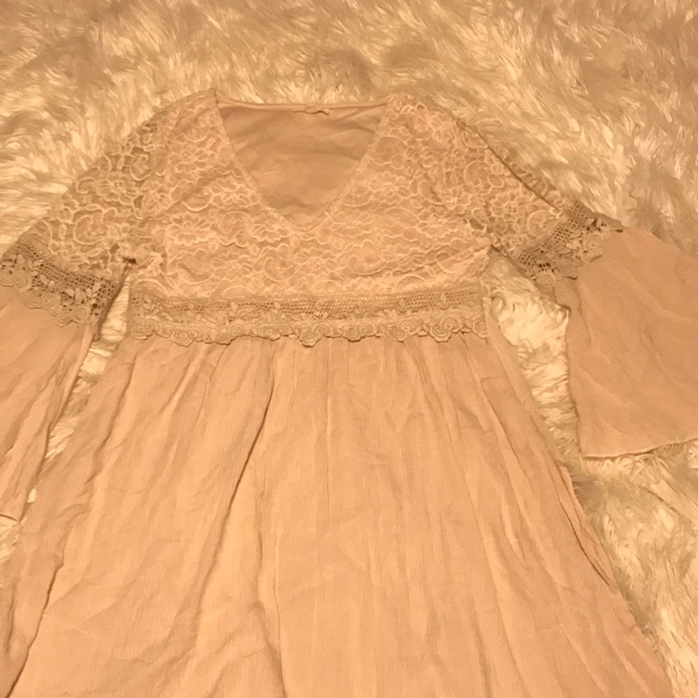 Easel brand bell sleeve dress