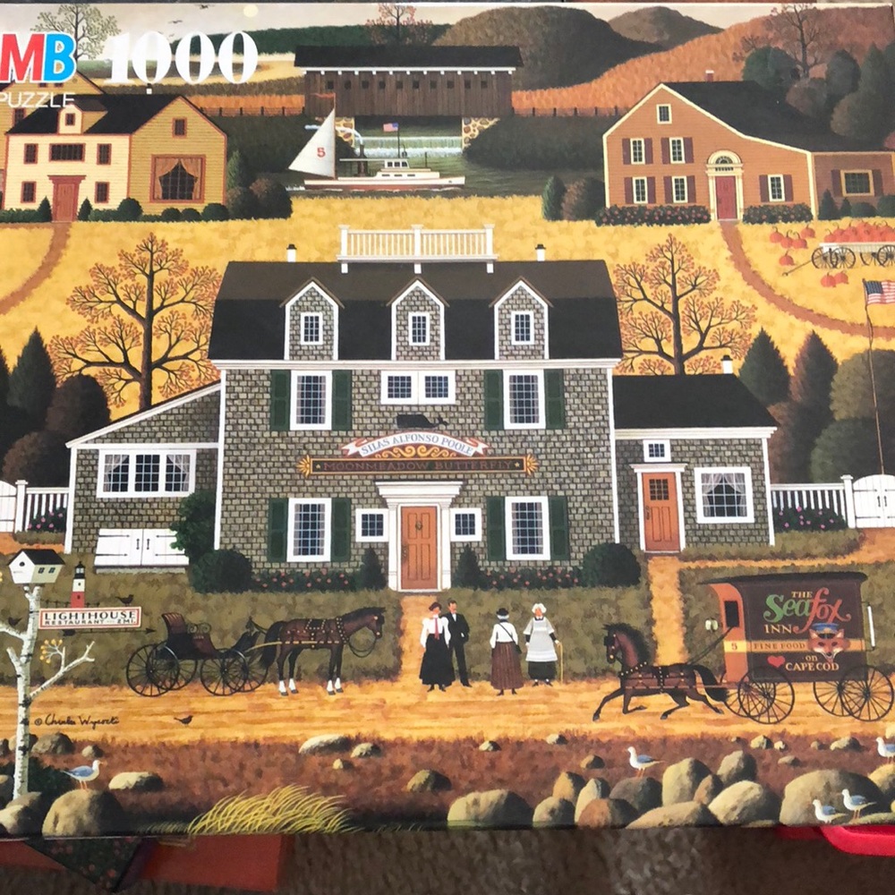 Charles Wysocki’s Collectible Jigsaw Puzzle