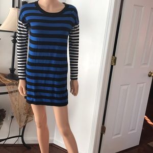 Express striped sweater dress